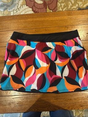 NWOT Lands End Women's Quick Dry Board Skort Swim Skirt Sz 24W